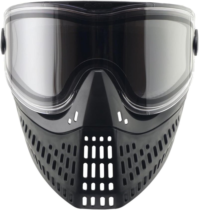 Empire e-Vent Paintball Goggle with Dual Thermal Lens – Black or Gray Anti-Fog Protective Mask for Paintball - Image 1